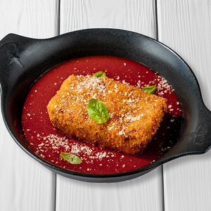 Лазанья мясная фрита