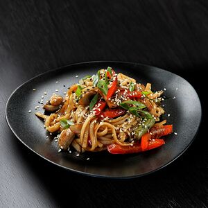 Удон с овощами