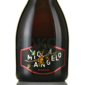 Вино безалкогольное красное сладкое Mio Angelo rosso