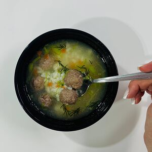 Суп с фрикадельками