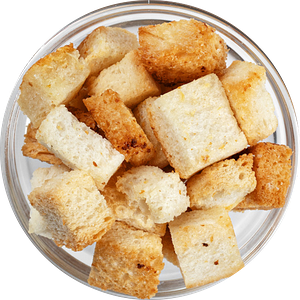 Сухари чесночные