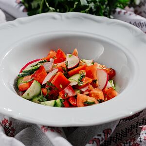 Салат из свежих овощей