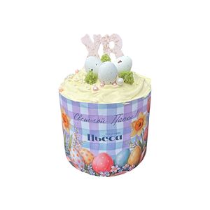 Кулич творожный лимонный