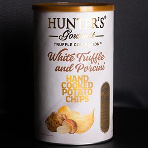 Чипсы Hunters Gourment Белый Трюфель и Грибы 150 г банка