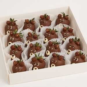 Набор клубника в шоколаде Барни, 12-16 ягод