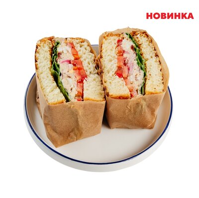 Сэндвич с тунцом