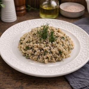 Булгур с грибами