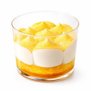 Манго-маракуйя пирожное