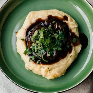 Говяжьи щечки с пюре