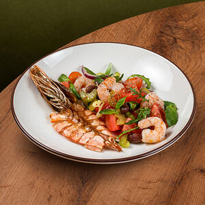 Каталана с креветками