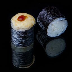 Запеченный мак с угрем