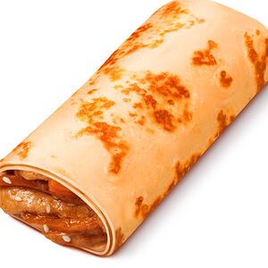 Блин с курицей терияки