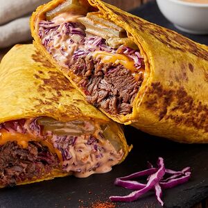 Энчилладос с дымной говядиной