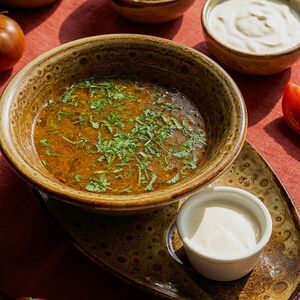 Постный харчо 