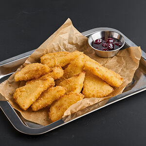 Жареный сыр сулугуни 