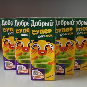 Сок добрый яблоко
