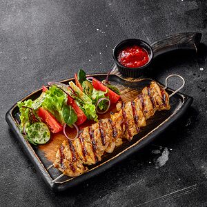 Куриный шашлык 