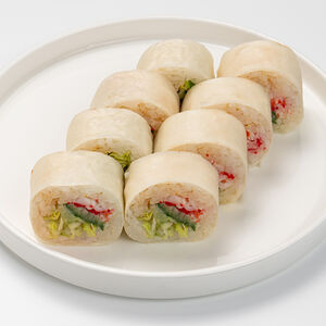 Спринг-ролл с крабом