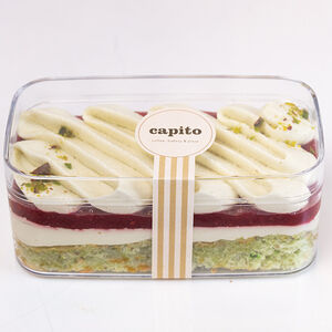 Трайфл Фисташка-малиновая