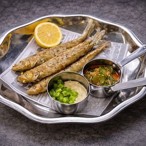 Корюшка с огурцами батер-пиклс