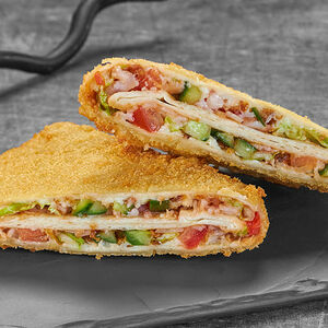 Кесадилья с беконом