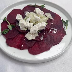 Карпаччо из свёклы