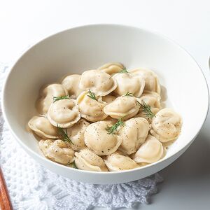 Пельмени с цыплёнком