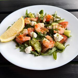 Салат с креветкой 