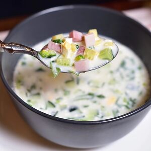 Окрошка мясная 