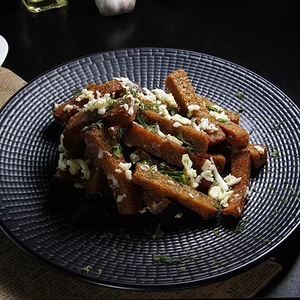 Гренки с сыром и чесноком