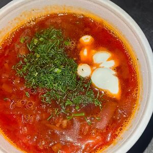 Борщ с говядиной
