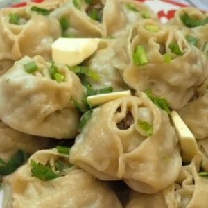 Манты халяльные с говядиной