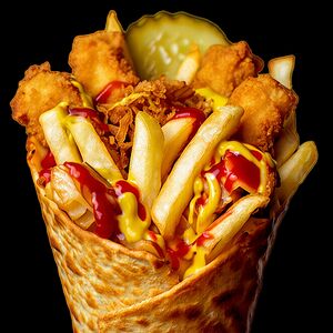 Рулле с куриными стрипсами