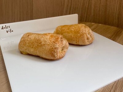 Рогалики с ветчиной и сыром 