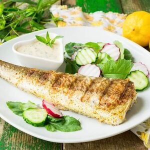 Хек на мангале