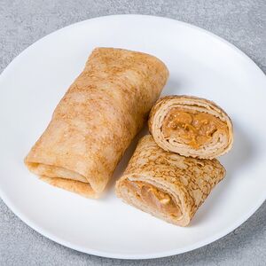 Блинчик с вареной сгущенкой