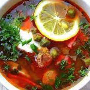 Мясная солянка