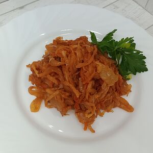 Капуста тушеная 