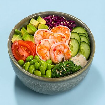 Поке с креветкой