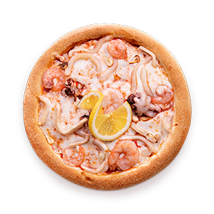 Пицца Королева моря мини