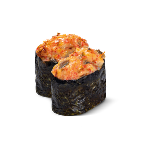 Запеченные гунканы с угрем 2 шт