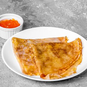 Блинчики с апельсиновым джемом