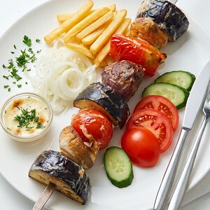 Овощи на мангале