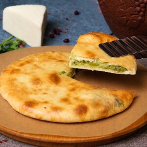 Со шпинатом и сыром