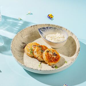 Сырники Special с сыром чеддер и грецким орехом