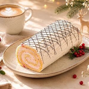 Снежана с брусникой