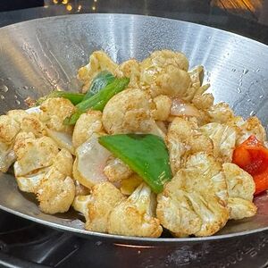 Жареная органическая цветная капуста