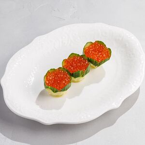 Сашими из красной икры