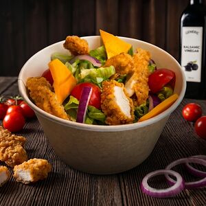 Салат с куриными стрипсами