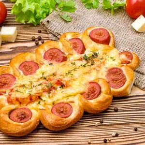 Сосиска по-королевски